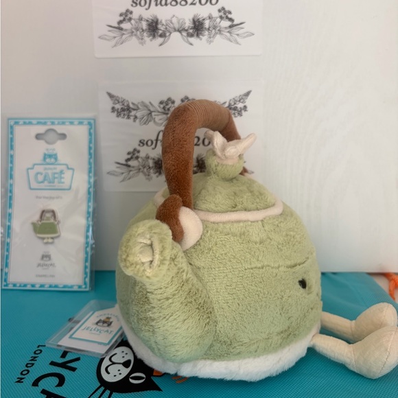 Jellycat Shanghai Exclusive Vividdy Teapot & Ool and Ong Teacups - NEW - Picture 5 of 12